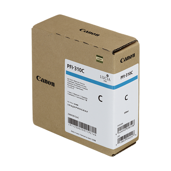 Canon PFI310c Druckerpatrone Cyan – Original