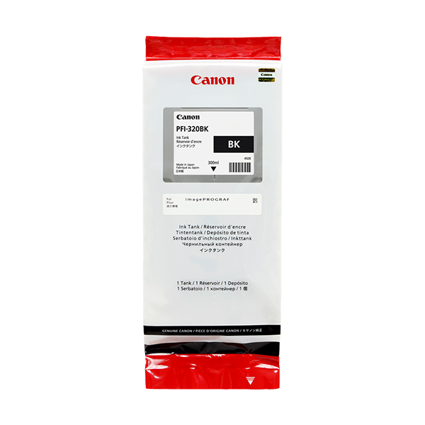 Canon PFI320bk Druckerpatrone Schwarz – Original