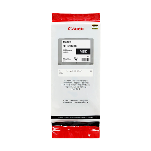 Canon PFI320mbk Druckerpatrone Schwarz (Matt) – Original
