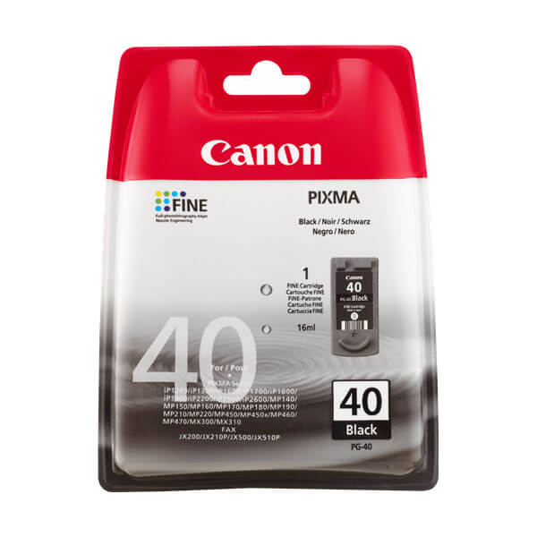 Canon PG-40 Druckerpatrone Schwarz – Original