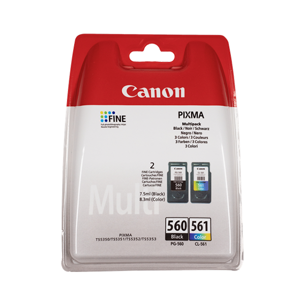Canon PG-560 + CL-561 Druckerpatrone Multipack – Original