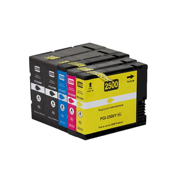 Canon PGI-2500XL Druckerpatrone 5er-Pack – kompatibel