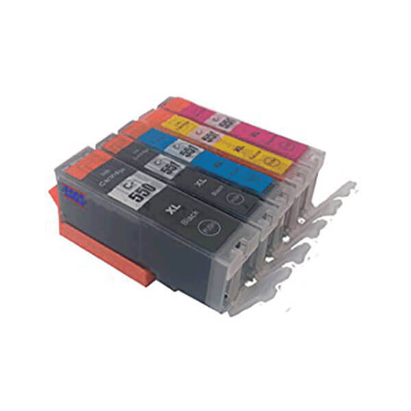 Canon PGI-550 PGBKXL Druckerpatrone 5er-Pack – kompatibel