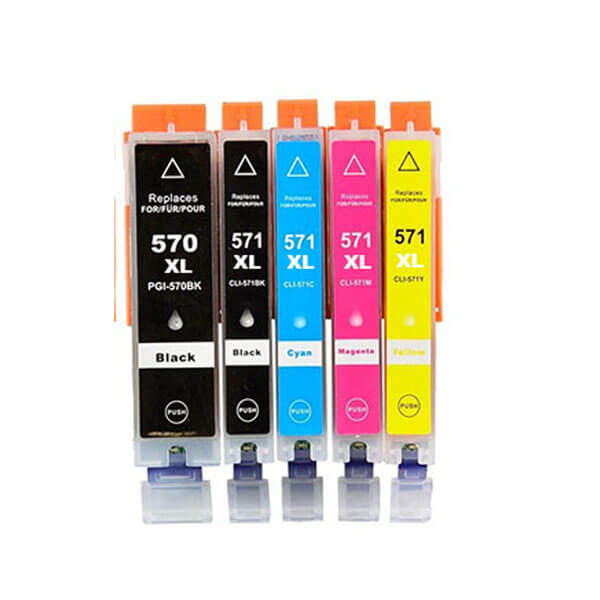 Canon PGI-570 PGBKXL Druckerpatrone 5er-Pack – kompatibel