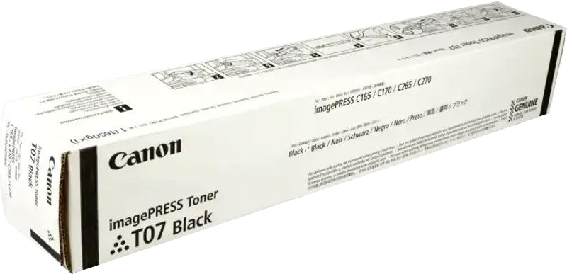 Canon T07 bk Toner Schwarz – Original