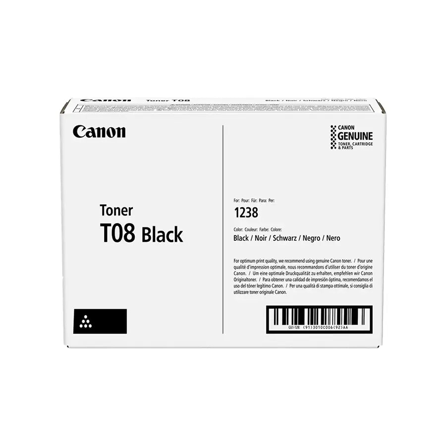 Canon T08 Toner Schwarz – Original