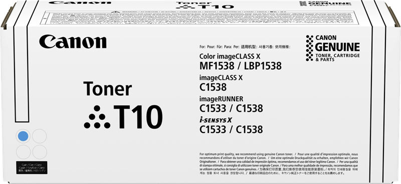 Canon T10 c Toner Cyan – Original