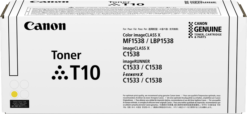 Canon T10 y Toner Gelb – Original