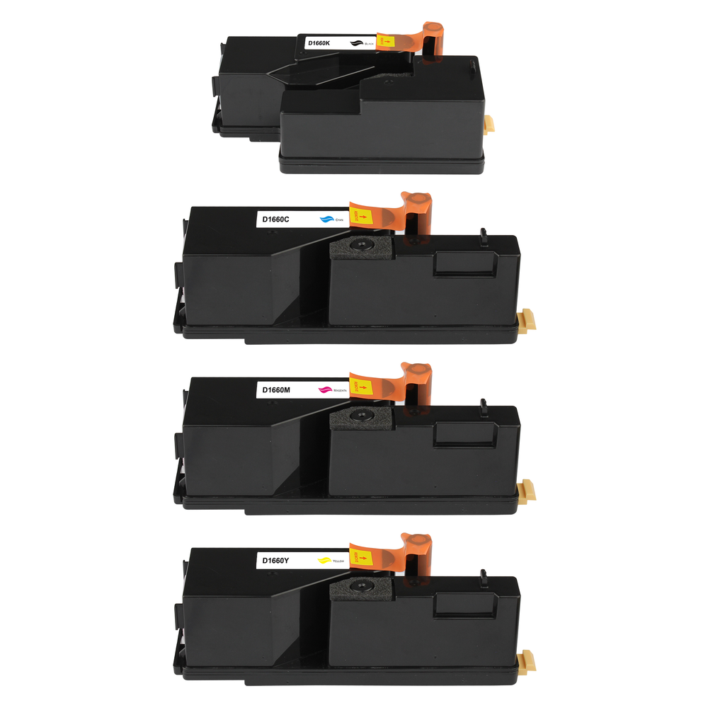 Dell 7C6F7 Toner 4er-Pack – kompatibel