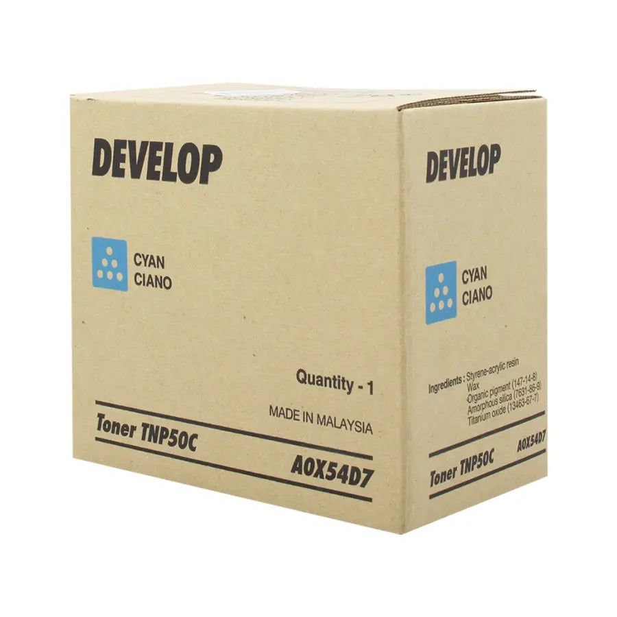 Develop TNP-50C Toner Cyan – Original