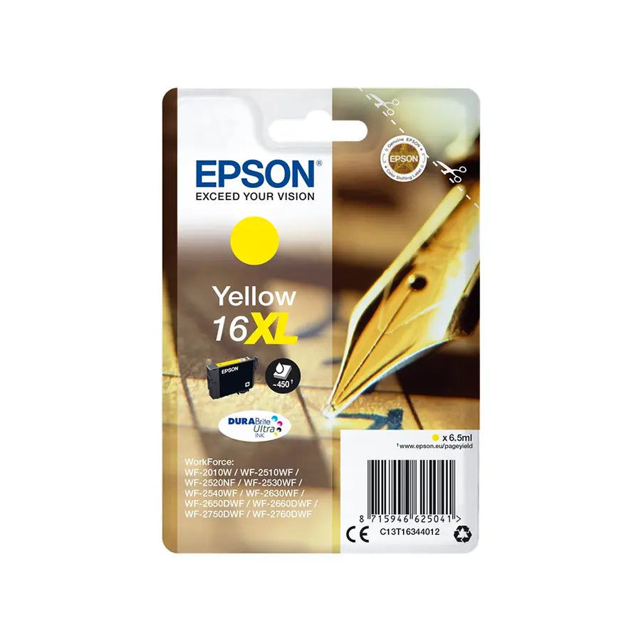 Epson 16XL Druckerpatrone Gelb – Original