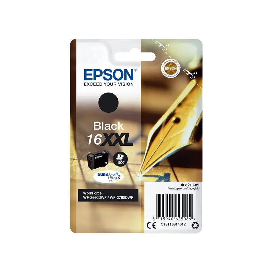 Epson 16XXL Druckerpatrone Schwarz – Original
