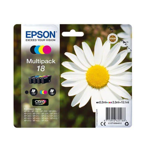 Epson 18 Druckerpatrone Multipack – Original