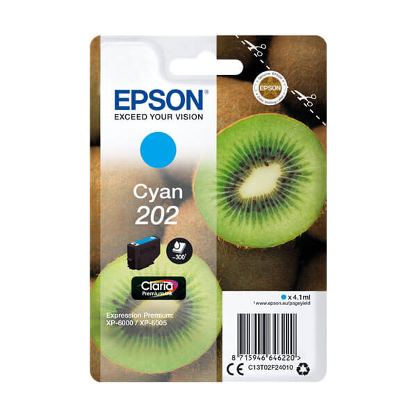 Epson 202 Druckerpatrone Cyan – Original