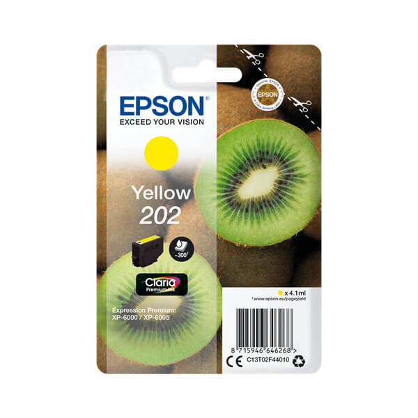 Epson 202 Druckerpatrone Gelb – Original