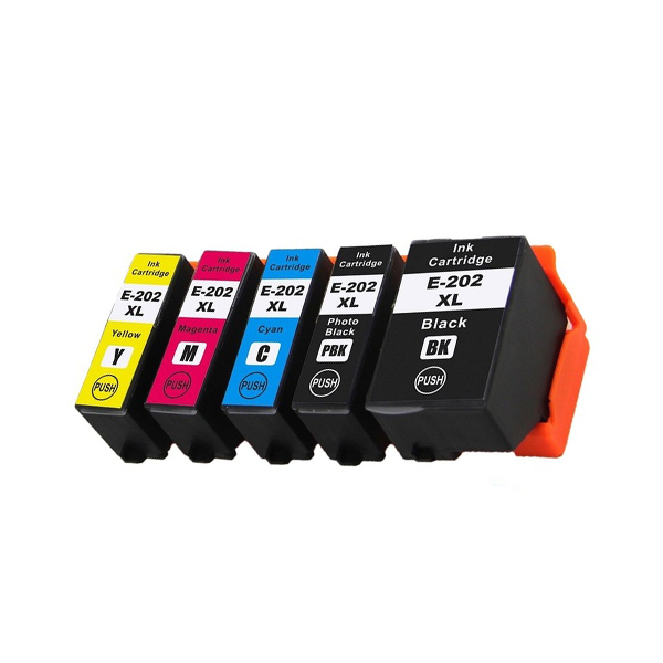 Epson 202XL Druckerpatrone 5er-Pack – kompatibel