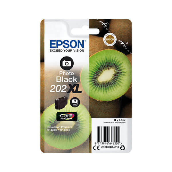 Epson 202XL Druckerpatrone Foto Schwarz – Original