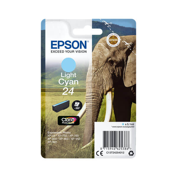 Epson 24 Druckerpatrone Light Cyan – Original