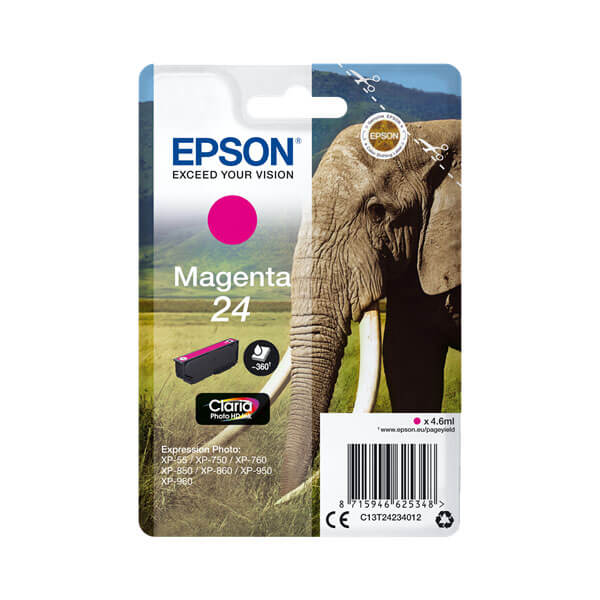 Epson 24 Druckerpatrone Magenta – Original