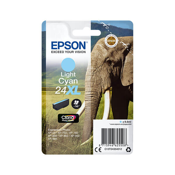 Epson 24XL Druckerpatrone Light Cyan – Original