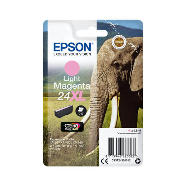 Epson 24XL Druckerpatrone Light Magenta – Original