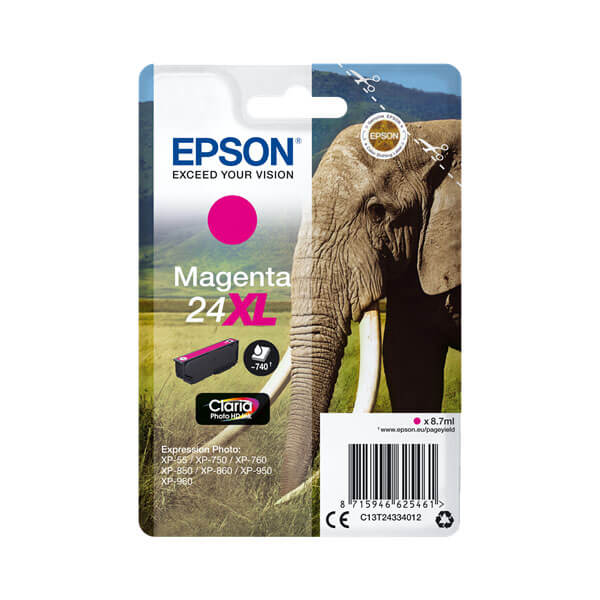 Epson 24XL Druckerpatrone Magenta – Original