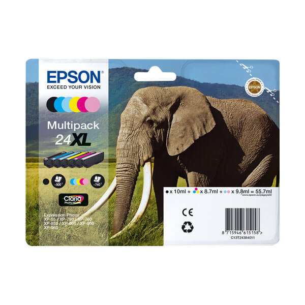 Epson 24XL Druckerpatrone Multipack – Original