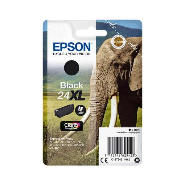 Epson 24XL Druckerpatrone Schwarz – Original