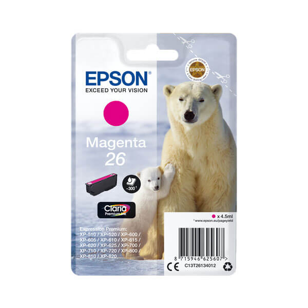 Epson 26 Druckerpatrone Magenta – Original