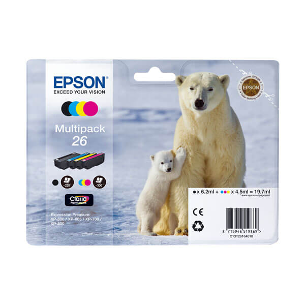 Epson 26 Druckerpatrone Multipack – Original