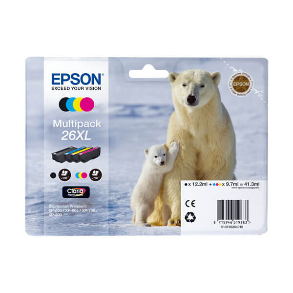 Epson 26XL Druckerpatrone Multipack – Original