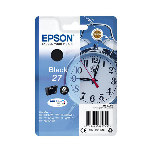 Epson 27 Druckerpatrone Schwarz – Original