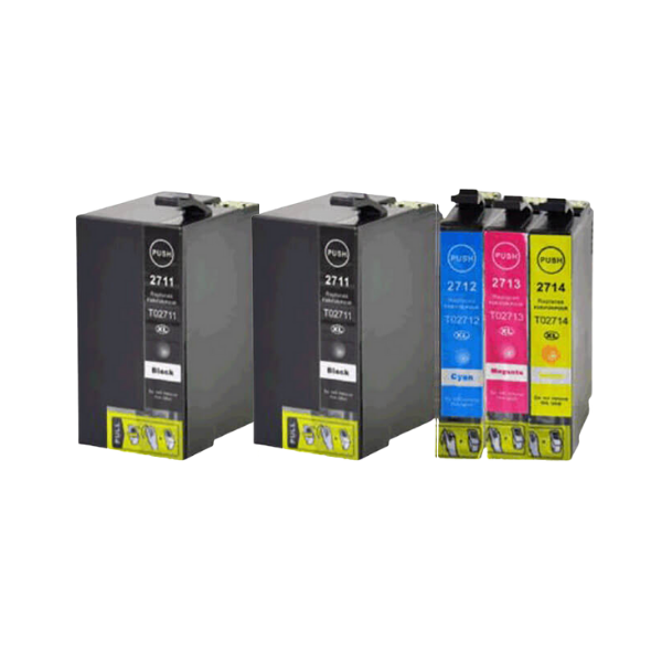 Epson 27XL Druckerpatrone 5er-Pack – kompatibel