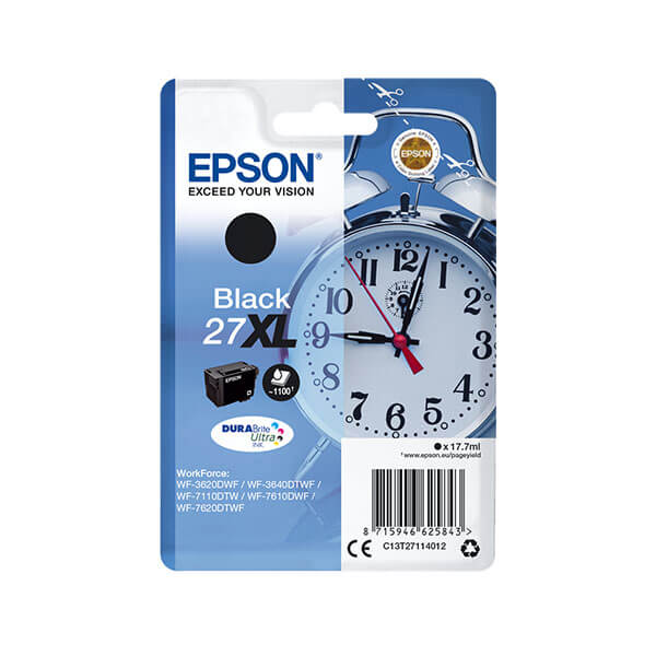 Epson 27XL Druckerpatrone Schwarz – Original
