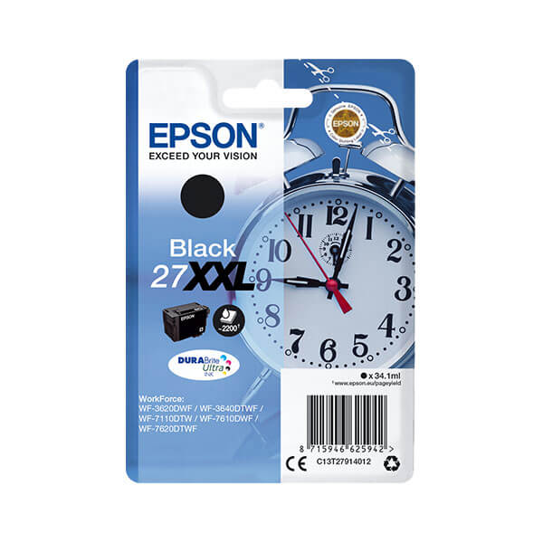 Epson 27XXL Druckerpatrone Schwarz – Original