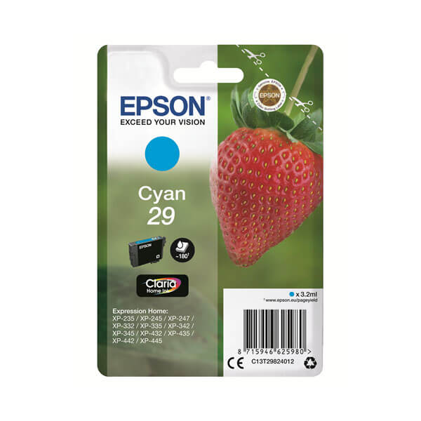 Epson 29 Druckerpatrone Cyan – Original