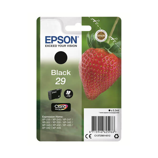 Epson 29 Druckerpatrone Schwarz – Original
