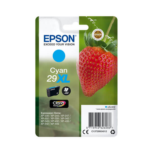 Epson 29XL Druckerpatrone Cyan – Original