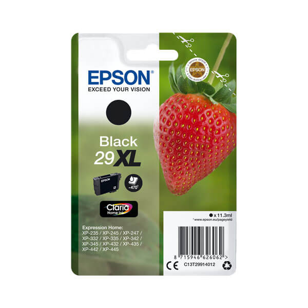 Epson 29XL Druckerpatrone Schwarz – Original