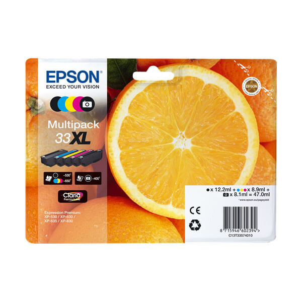 Epson 33XL Druckerpatrone Multipack – Original