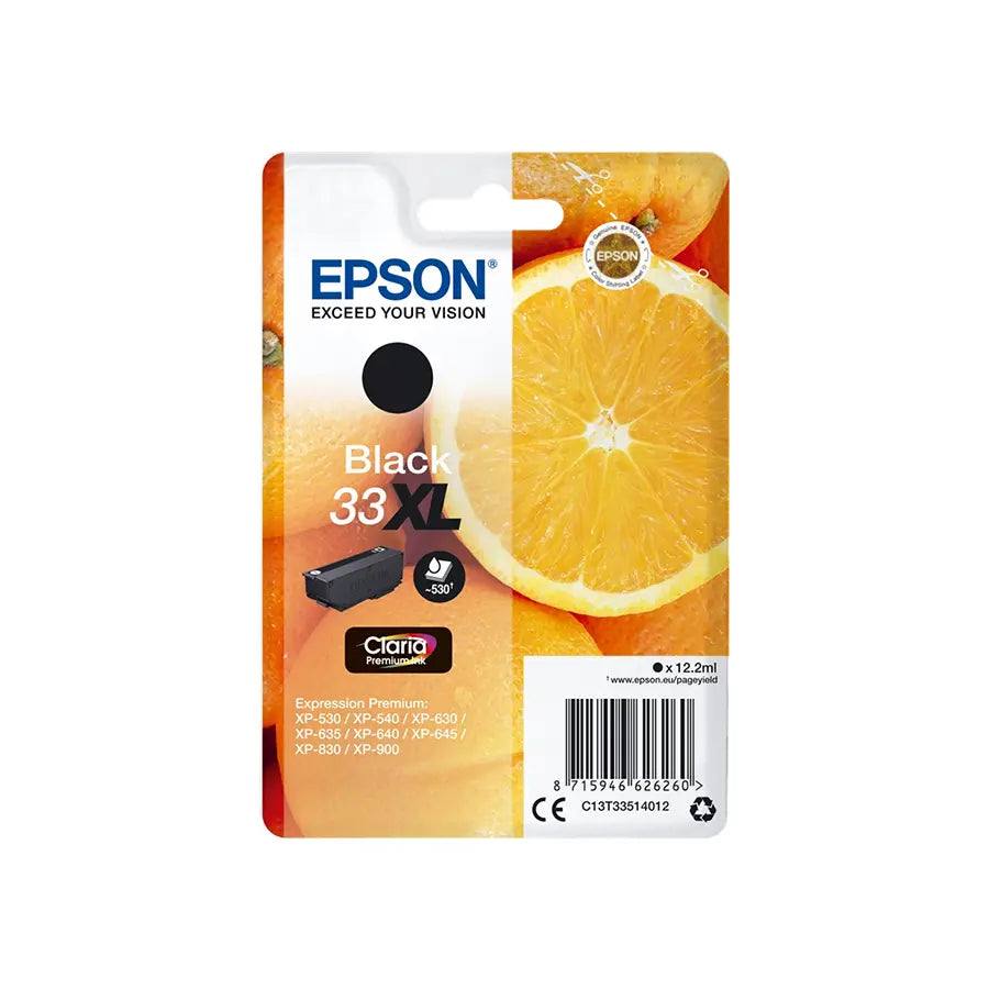 Epson 33XL Druckerpatrone Schwarz – Original