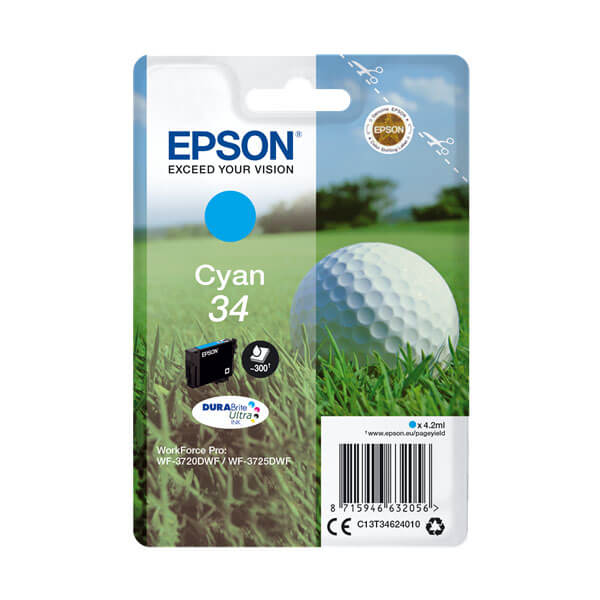 Epson 34 Druckerpatrone Cyan – Original