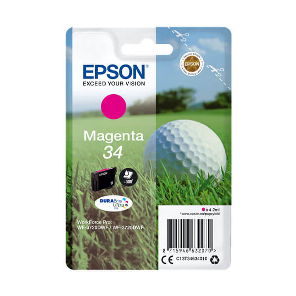 Epson 34 Druckerpatrone Magenta – Original