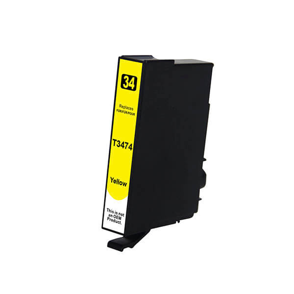 Epson 34XL Druckerpatrone Gelb – kompatibel