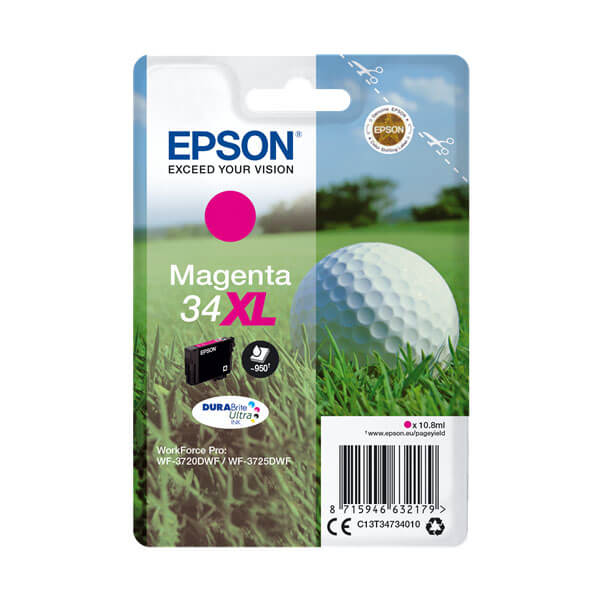 Epson 34XL Druckerpatrone Magenta – Original