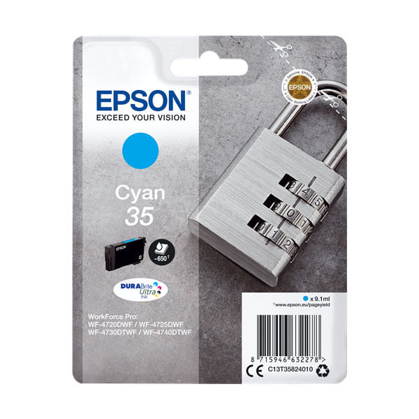 Epson 35 Druckerpatrone Cyan – Original