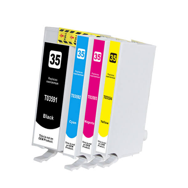 Epson 35XL Druckerpatrone 4er-Pack – kompatibel