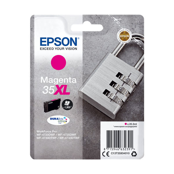 Epson 35XL Druckerpatrone Magenta – Original