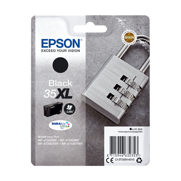 Epson 35XL Druckerpatrone Schwarz – Original