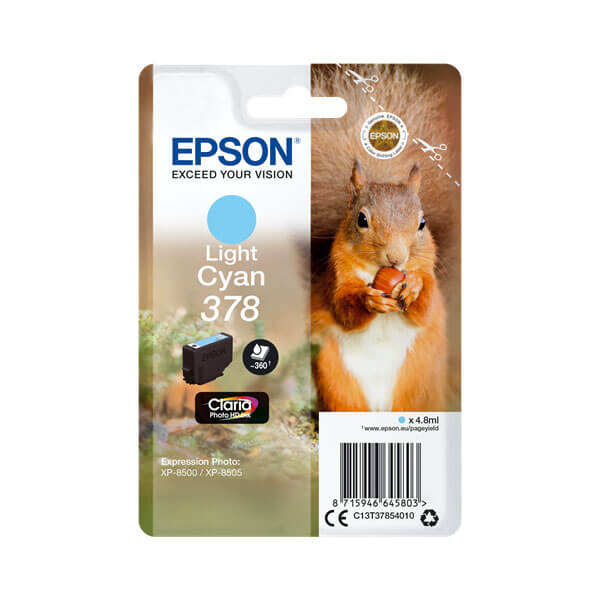 Epson 378 Druckerpatrone Light Cyan – Original